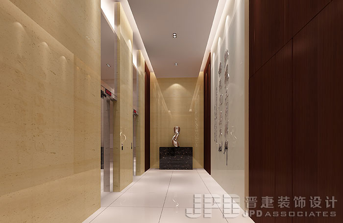首層電梯廳效果圖